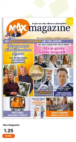 The Read Shop Max Magazine aanbieding
