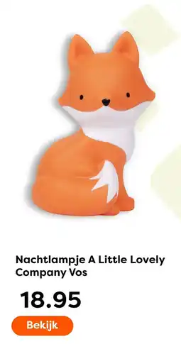 The Read Shop A Little Lovely Company Nachtlampje Vos aanbieding