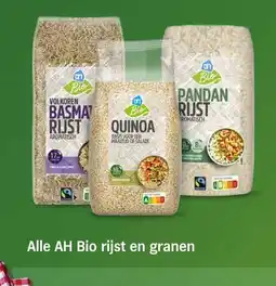 Albert Heijn Alle AH Bio rijst en granen aanbieding