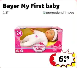 Kruidvat Bayer My First baby aanbieding