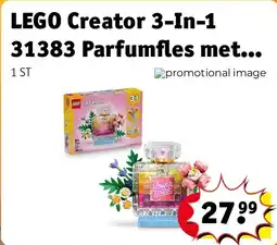 Kruidvat LEGO Creator 3-In-1 31383 Parfumfles met Bloemen aanbieding
