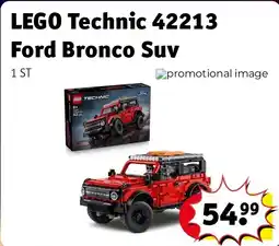 Kruidvat LEGO Technic 42213 Ford Bronco Suv aanbieding