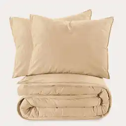 Wehkamp NOUS Living stonewashed dekbedovertrek lits-jumeaux (240x220 cm) aanbieding