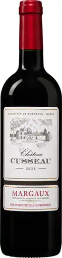 Wijnvoordeel Château Cusseau Margaux aanbieding