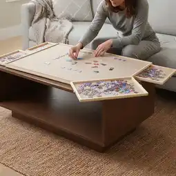 Action Draaibare puzzeltafel aanbieding