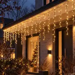 Action Kerstverlichting ijspegels - twinkelend aanbieding
