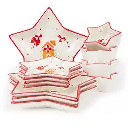 Action Kerstservies stervormig aanbieding