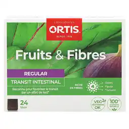 Holland & Barrett 2e product 50% korting | Ortis Vruchten & Vezels Regular Darmtransit (24 Blokjes) aanbieding