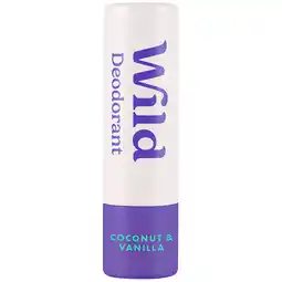 Holland & Barrett 2e product 50% korting | Wild Mini Deodorant Coconut & Vanilla - 16g aanbieding