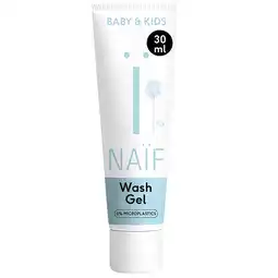 Holland & Barrett 2e product 50% korting | Naïf Baby & Kids Wash Gel - 30ml aanbieding