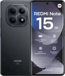 Coolblue Redmi Note 15 128GB Zwart 5G aanbieding