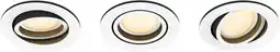 Coolblue Philips Hue Milliskin inbouwspot White Ambiance - rond - Wit - 3-pack aanbieding