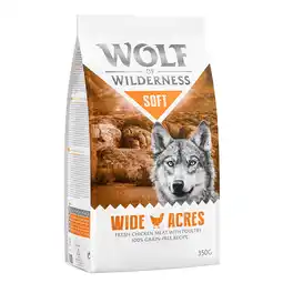 Zooplus 350g Soft & Strong met Kip Wolf of Wilderness Hondenvoer aanbieding