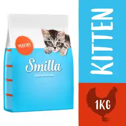 Zooplus 1kg Kitten met Gevogelte Smilla Kattenvoer aanbieding