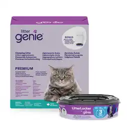 Zooplus 11 kg + LitterLocker navulcassette Litter Genie kattenbakvulling premium sensitive aanbieding