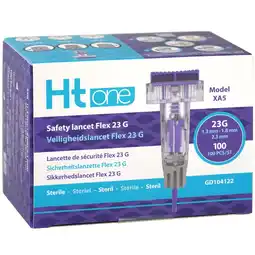 De Online Drogist Ht One Veiligheidslancet Flex 23G aanbieding