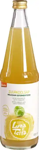 De Online Drogist LunaeTerra Zuurkoolsap Melkzuur Gefermenteerd 700ML aanbieding