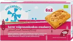 De Online Drogist Molenaartje Haver Volgranenkoeken Cranberry 240GR aanbieding