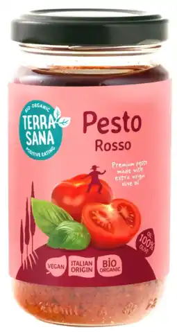 De Online Drogist TerraSana Pesto Rosso 180GR aanbieding