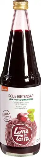 De Online Drogist LunaeTerra Rode Bietensap Melkzuur Gefermenteerd 700ML aanbieding