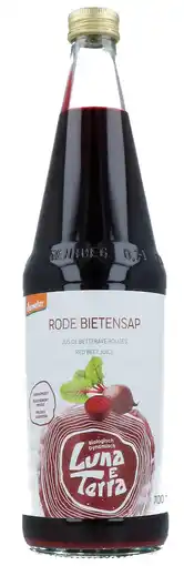 De Online Drogist LunaeTerra Rode Bietensap 700ML aanbieding