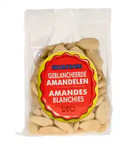 De Online Drogist Horizon Geblancheerde Amandelen Bio 175GR aanbieding