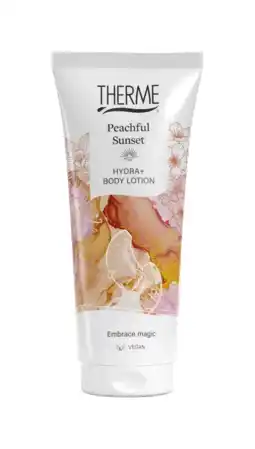 De Online Drogist Therme Peachful Sunset Hydra+ Body Lotion 200ML aanbieding