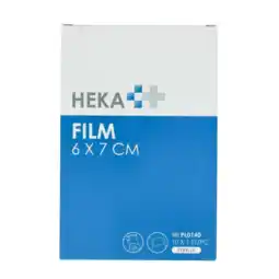 De Online Drogist Heka Film Wondfolie 6x7cm 10ST aanbieding