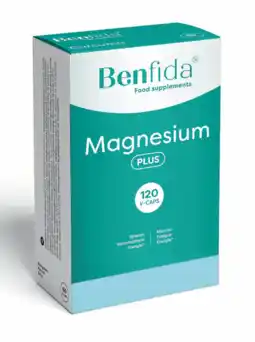 De Online Drogist Benfida Magnesium Plus Capsules 120CP aanbieding