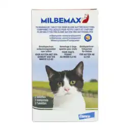 De Online Drogist Milbemax Ontwormingsmiddel Voor Kleine Katten & Kittens Tabletten 2TB aanbieding