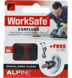 De Online Drogist Alpine WorkSafe Special Work Filters Oordoppen 1ST aanbieding