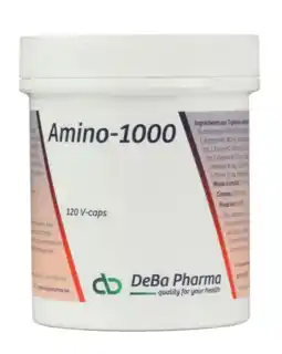 De Online Drogist DeBa Pharma Amino-1000 Capsules 120VCP aanbieding