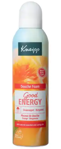 De Online Drogist Kneipp Douche Foam Good Energy 200ML aanbieding