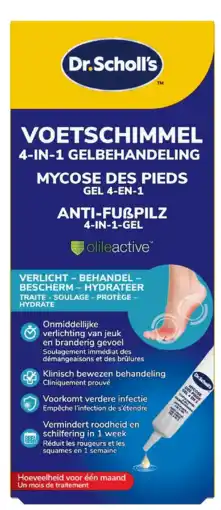 De Online Drogist Scholl Dr. Scholl's Voetschimmel 4-In-1 Gelbehandeling 10ML aanbieding