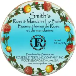 De Online Drogist Rosebud Salve Rose & Mandarin Lip Balm 22GR aanbieding
