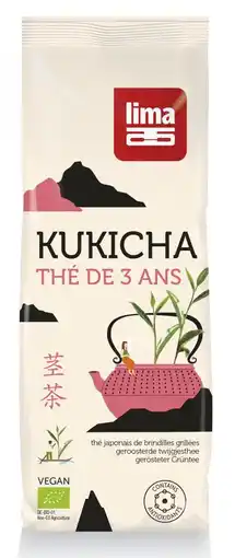 De Online Drogist Lima Thee Kukicha 150GR aanbieding