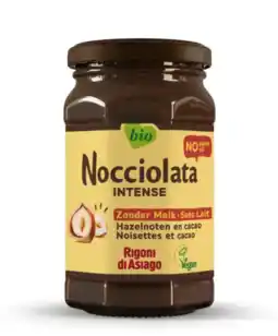 De Online Drogist Nocciolata Biologische Hazelnootpasta Zonder Melk 250GR aanbieding