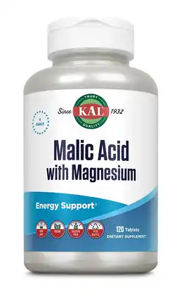 De Online Drogist Kal Malic Acid with Magnesium Tabletten 120TB aanbieding