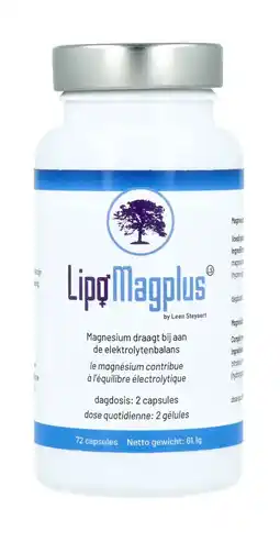 De Online Drogist by Leen Steyaert LipoMagplus Capsules 72CP aanbieding