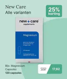 De Online Drogist new care Magnesium aanbieding