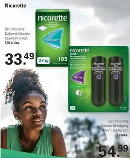 De Online Drogist Nicorette aanbieding