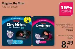 De Online Drogist Huggies DryNites aanbieding