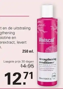 De Online Drogist Viviscal strengthening conditioner aanbieding
