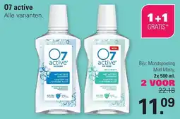 De Online Drogist O7 active mondspoeling aanbieding