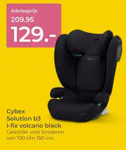 Prenatal Cybex Solution b3 i-fix volcano black aanbieding
