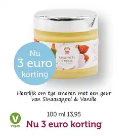 De Rode Pilaren Amandel Creme aanbieding