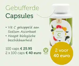 De Rode Pilaren Rosenlaxx gebufferde capsules aanbieding