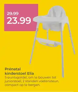 Prenatal Prénatal kinderstoel Elia aanbieding