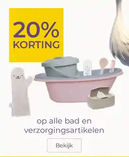 Prenatal bad en verzorgingsartikelen aanbieding