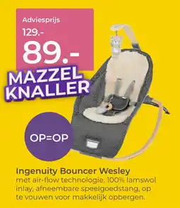 Prenatal Ingenuity Bouncer Wesley aanbieding